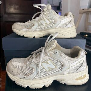 New Balance Cream Shoes